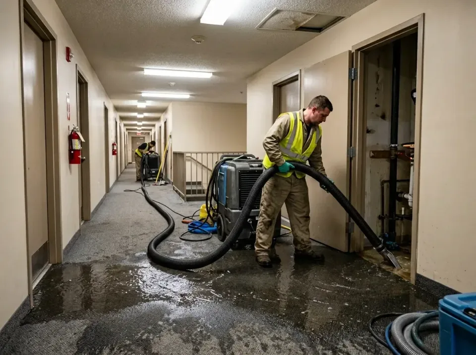 multi-unit-apartment-hallway-f-005 — frequently asked questions, Emergency Burst Pipe Water Extraction & Removal in Rose Hil…